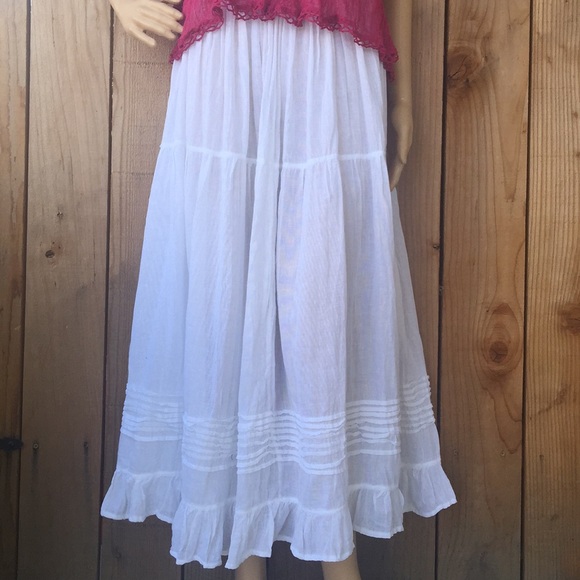 Mexican long skirts ONE SIZE Small to XL - Picture 3 of 7